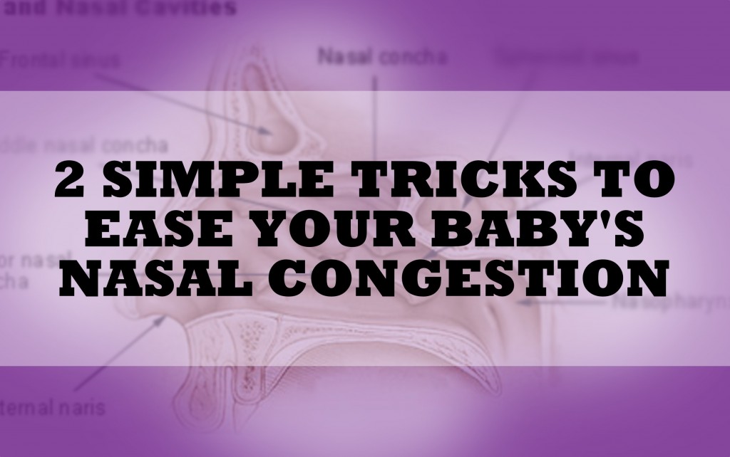 2 simple tricks to ease your baby's nasal congestion Naturopathic