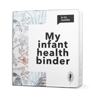 My Infant Health Binder (Printable E-book)