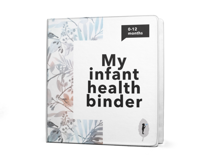 My Infant Health Binder (Printable E-book) - Naturopathic Pediatrics