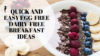 Quick and Easy Egg-Free Dairy-Free Breakfast Ideas! - Naturopathic