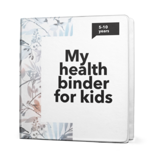 My Health Binder For Kids (Printable E-book)